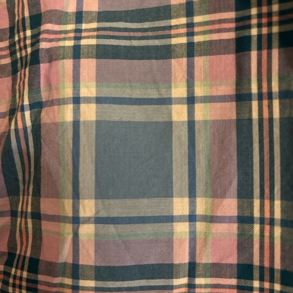 Vineyard Vines boys pastel plaid button down size xl 18 - Picture 2 of 4